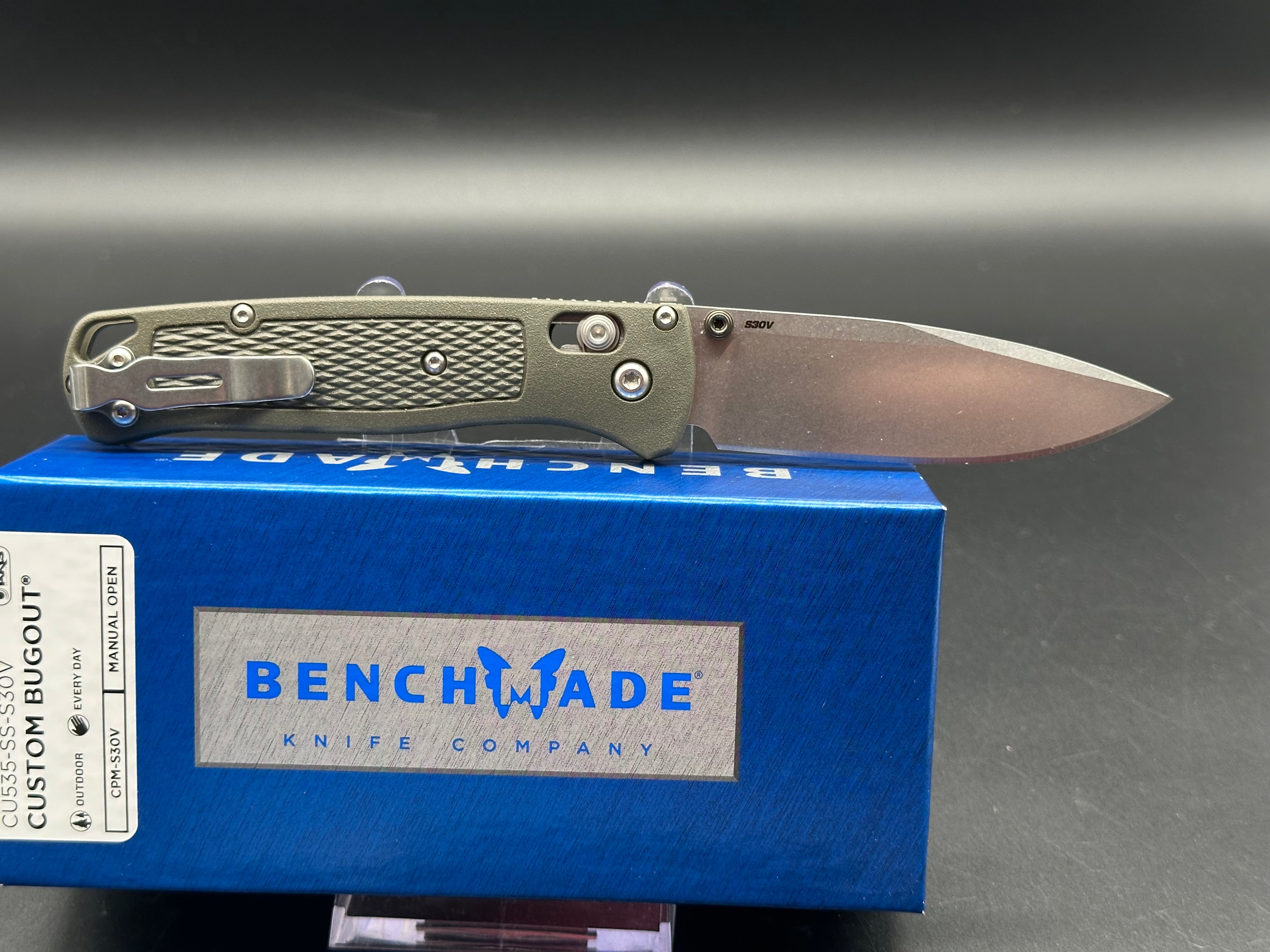 Benchmade Bugout Custom Knife - 3.24