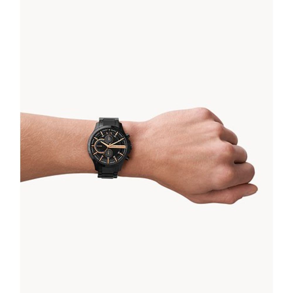 ARMANI EXCHANGE AX2429 Men's Stainless Steel Analog Quartz Watch - Black Dial for Business, Casual & Formal Wear