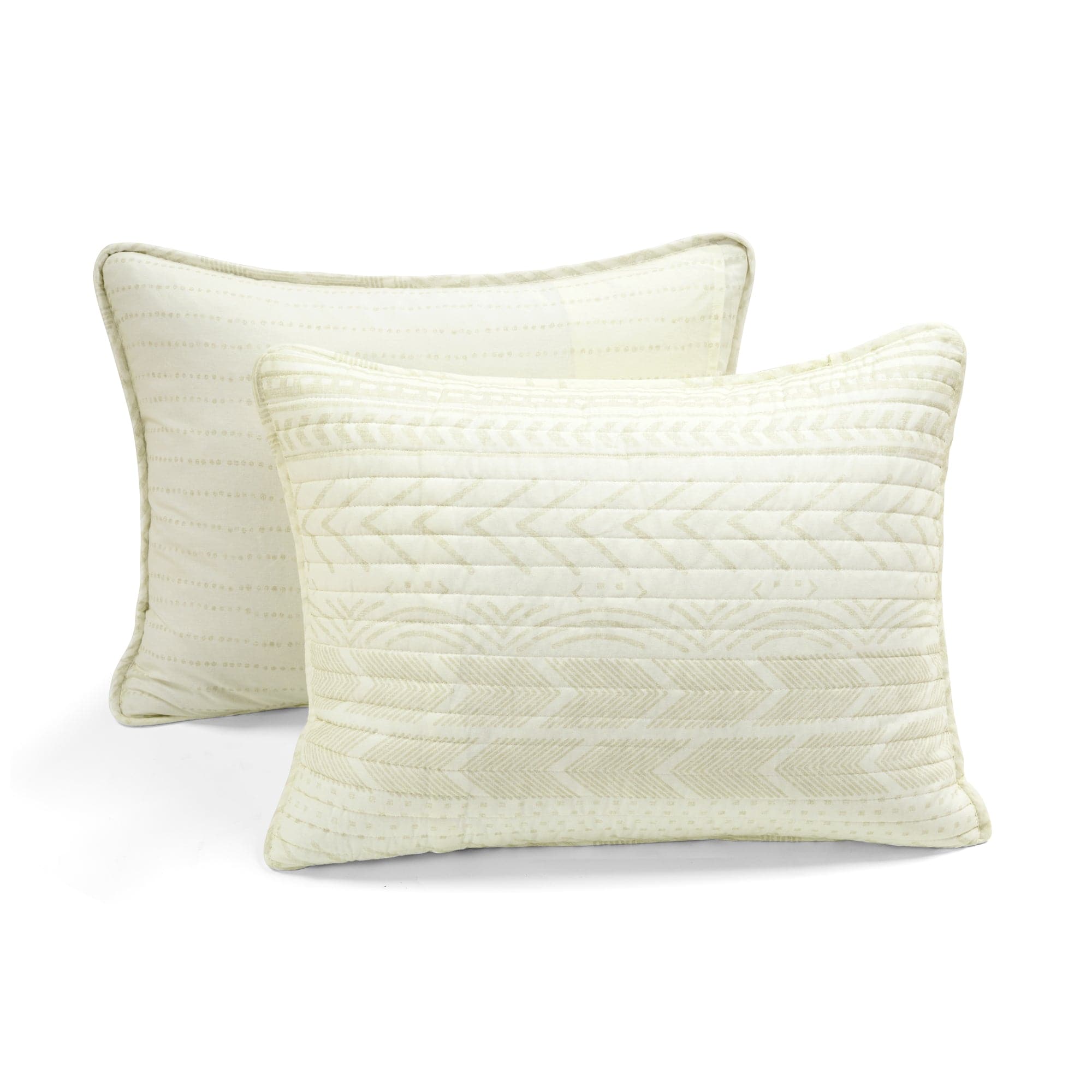 Hygge Geo Quilt 3 Piece Set - Soft Geometric Pattern Bedding for Cozy Bedroom Decor | Perfect for Master Bedroom, Guest Room & Dorm