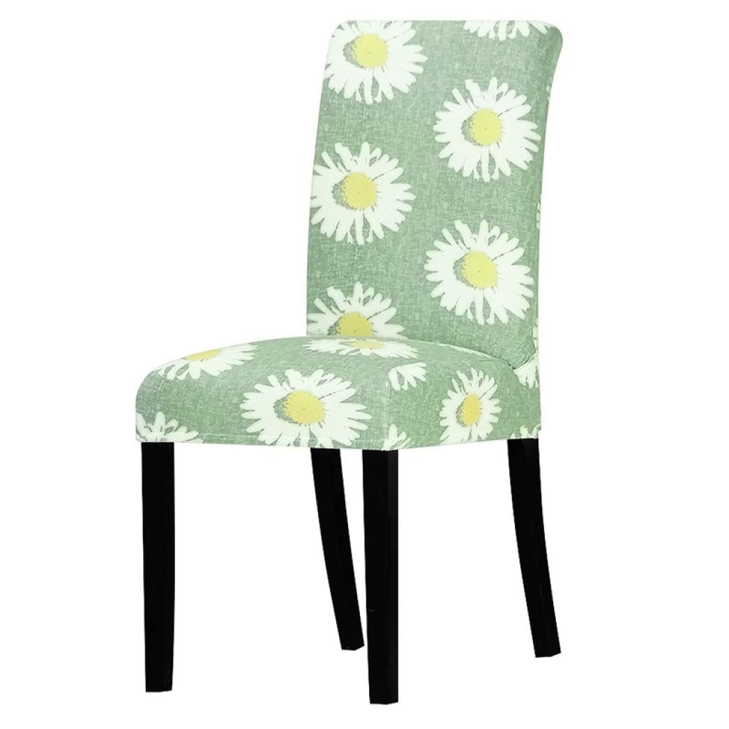 LUCACO Stretch Dining Chair Covers - Washable & Removable Slipcovers (2 Pack) - Perfect for Kitchen, Dining Room, Hotel, Banquet & Party Events - Protect Your Chairs in Style