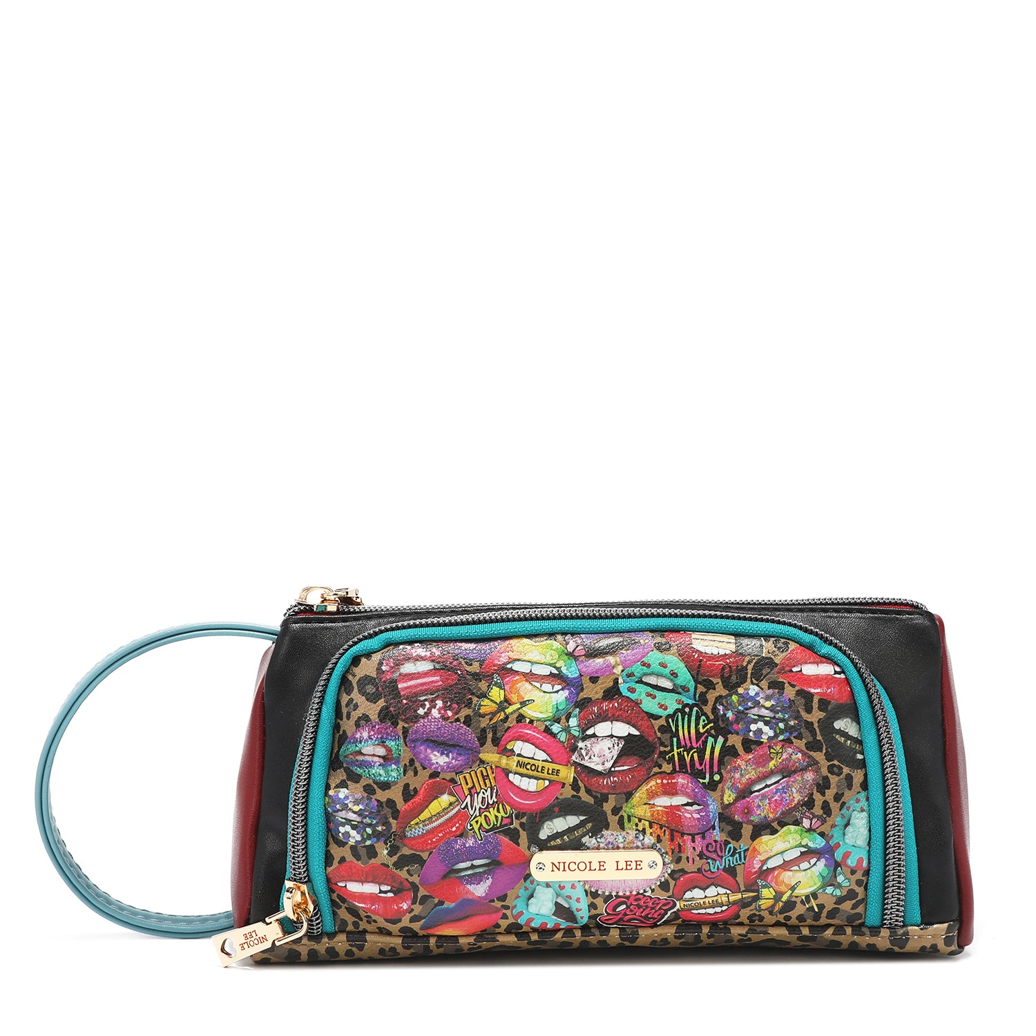 Premium Cosmetic Zip Pouch - Travel Makeup Bag Organizer with Multiple Compartments | Perfect for Makeup Brushes, Lipsticks & Skincare Essentials | Ideal for Travel, Gym & Daily Use