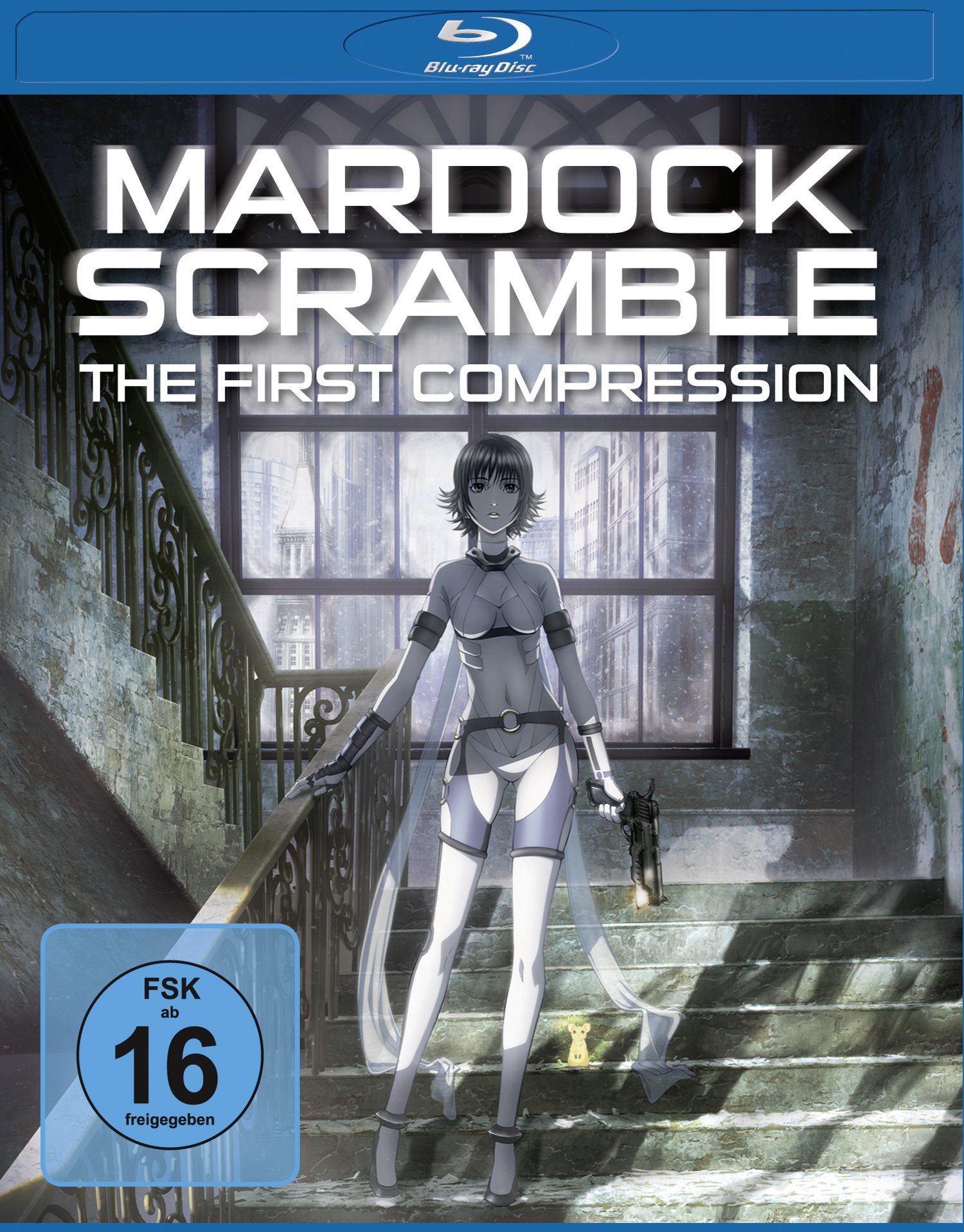 Mardock Scramble: The First Compression - Sci-Fi Anime Movie DVD/Blu-ray | Cyberpunk Action Thriller | Perfect for Anime Collectors & Sci-Fi Fans | Home Theater & Gift Idea