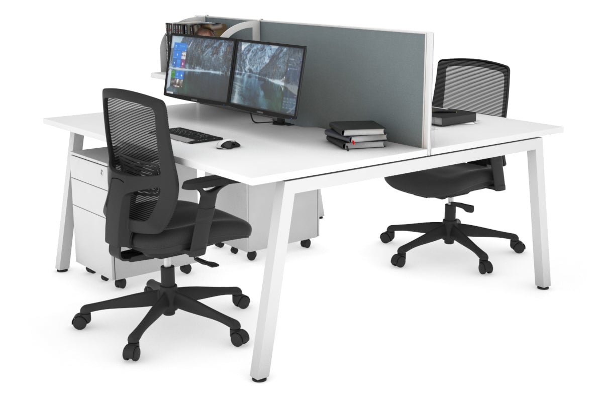 Quadro 2 Person Office Workstation - 47.2