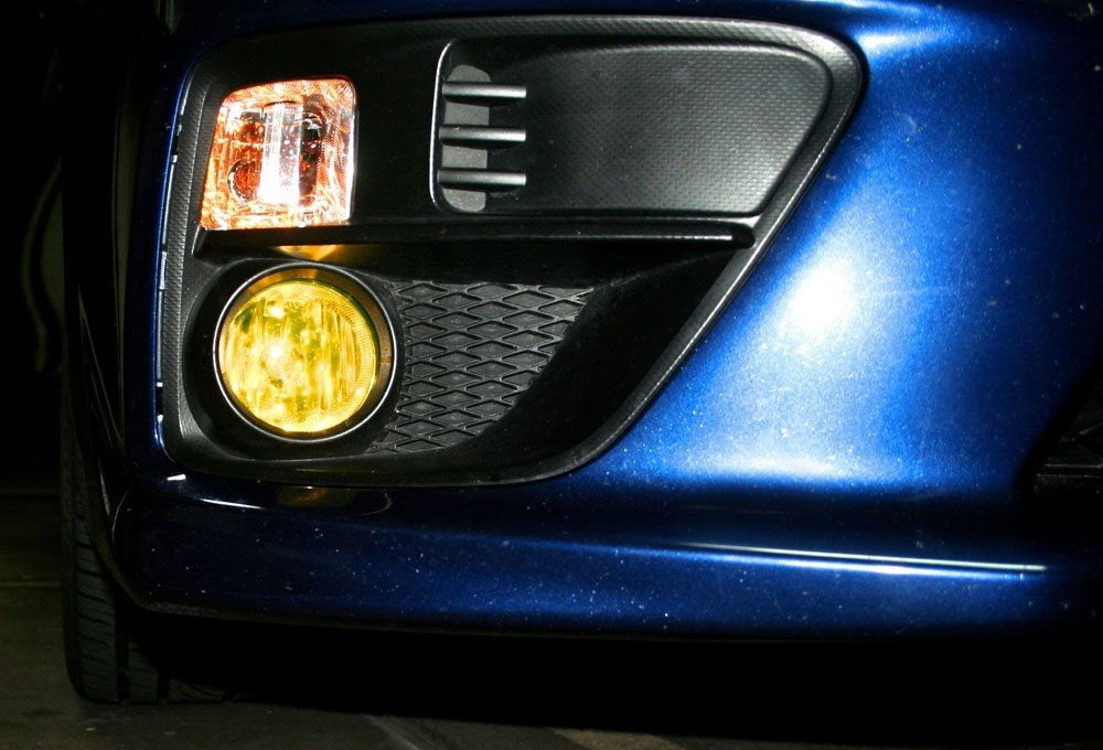 Yellow Lens Fog Light Kit with Bezel Covers & Wiring Harness for 2015-2017 Subaru WRX - Upgrade Your Night Driving & Off-Road Visibility