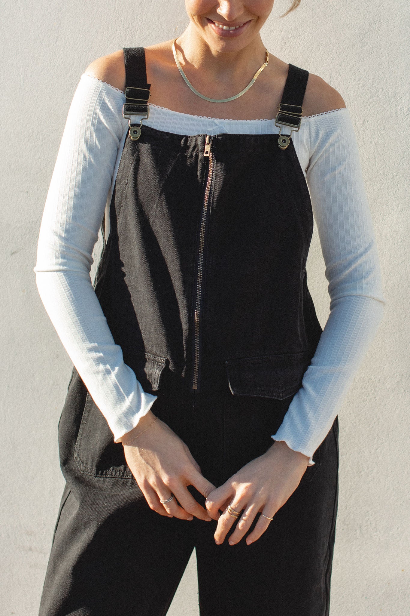 Bonny Ribbed Cropped Long Sleeve Tops for Women - Stretchy Knit Casual Shirt - Perfect for Layering, Date Night & Fall Fashion