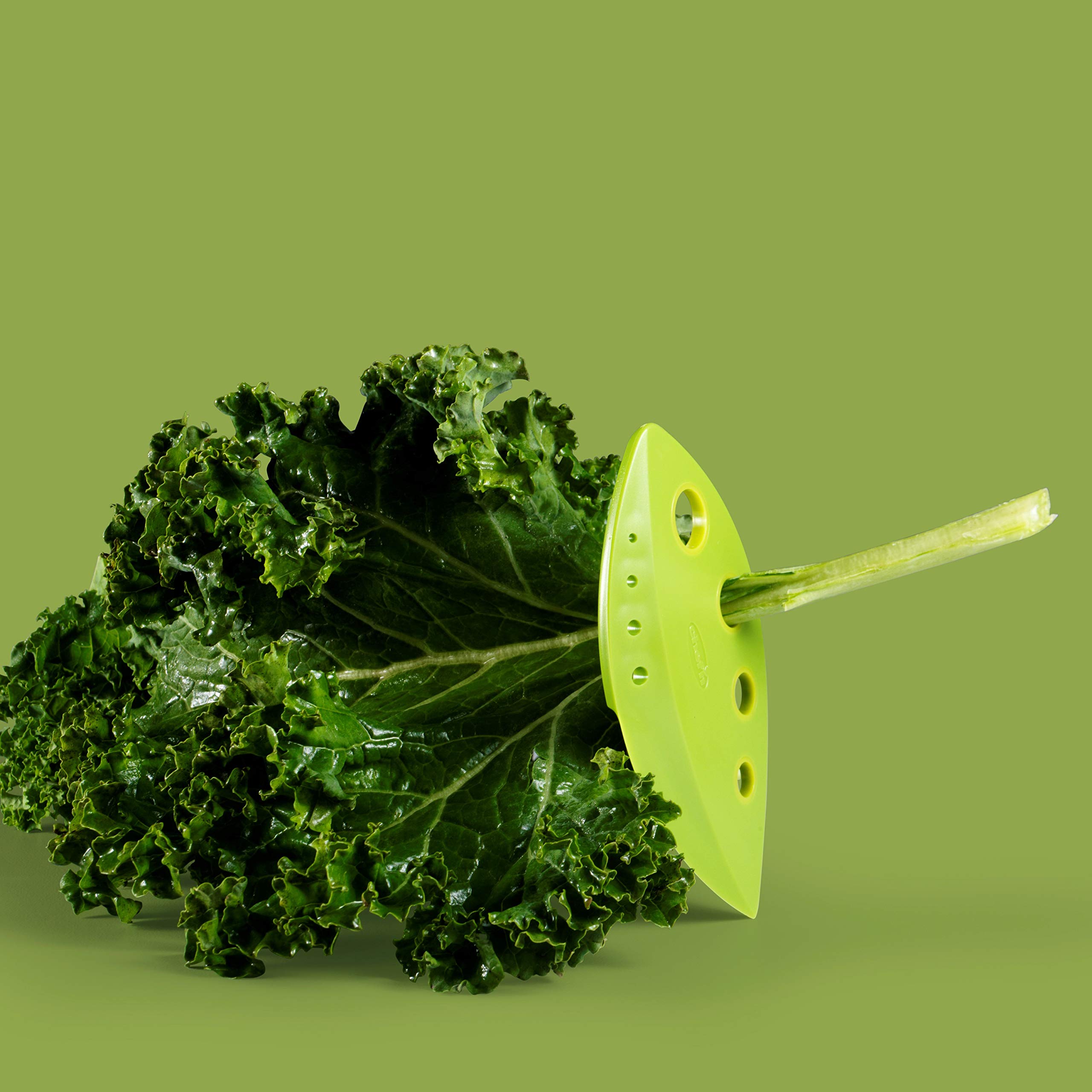Chef'n Kale, Chard & Collard Greens Herb Stripper - Fresh Greens & Herb Cutter for Salad Prep, Cooking & Healthy Eating