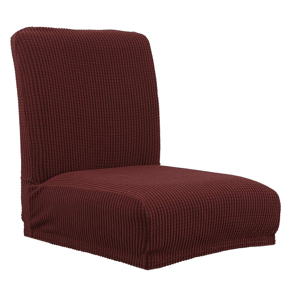 Baoblaze Dining Room Chair Covers for Short Back Chairs, Bar Stools & Counter Stools - Stretchable Spandex Fabric, Washable & Wrinkle-Free - Perfect for Home, Office, Restaurant & Coffee Shop Decor