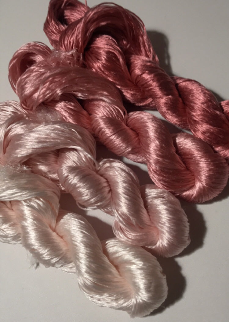 80m Suzhou Embroidery Pure Mulberry Silk Thread - 4-Ply Untwisted (#024) for Hand Embroidery, Needlework & DIY Crafts - Perfect for Traditional Chinese Embroidery Projects