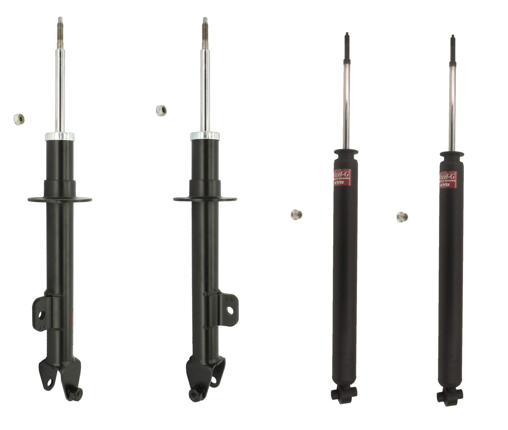High-Performance Front & Rear Strut Shock Absorber Kit for Dodge Charger - Durable Suspension Upgrade for Smooth Ride - Perfect for Daily Commuting & Road Trips