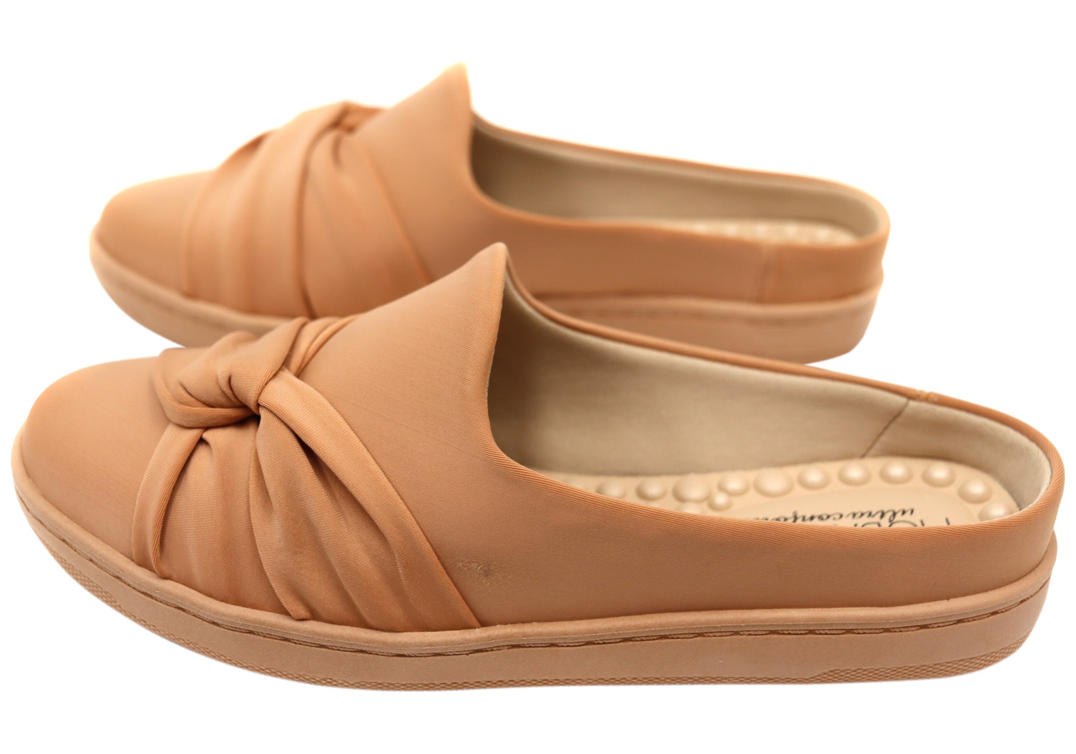 Modare Ultra Comfort Women's Closed Toe Open Back Mules - Slip On House Shoes for Relaxing at Home, Office & Casual Outings