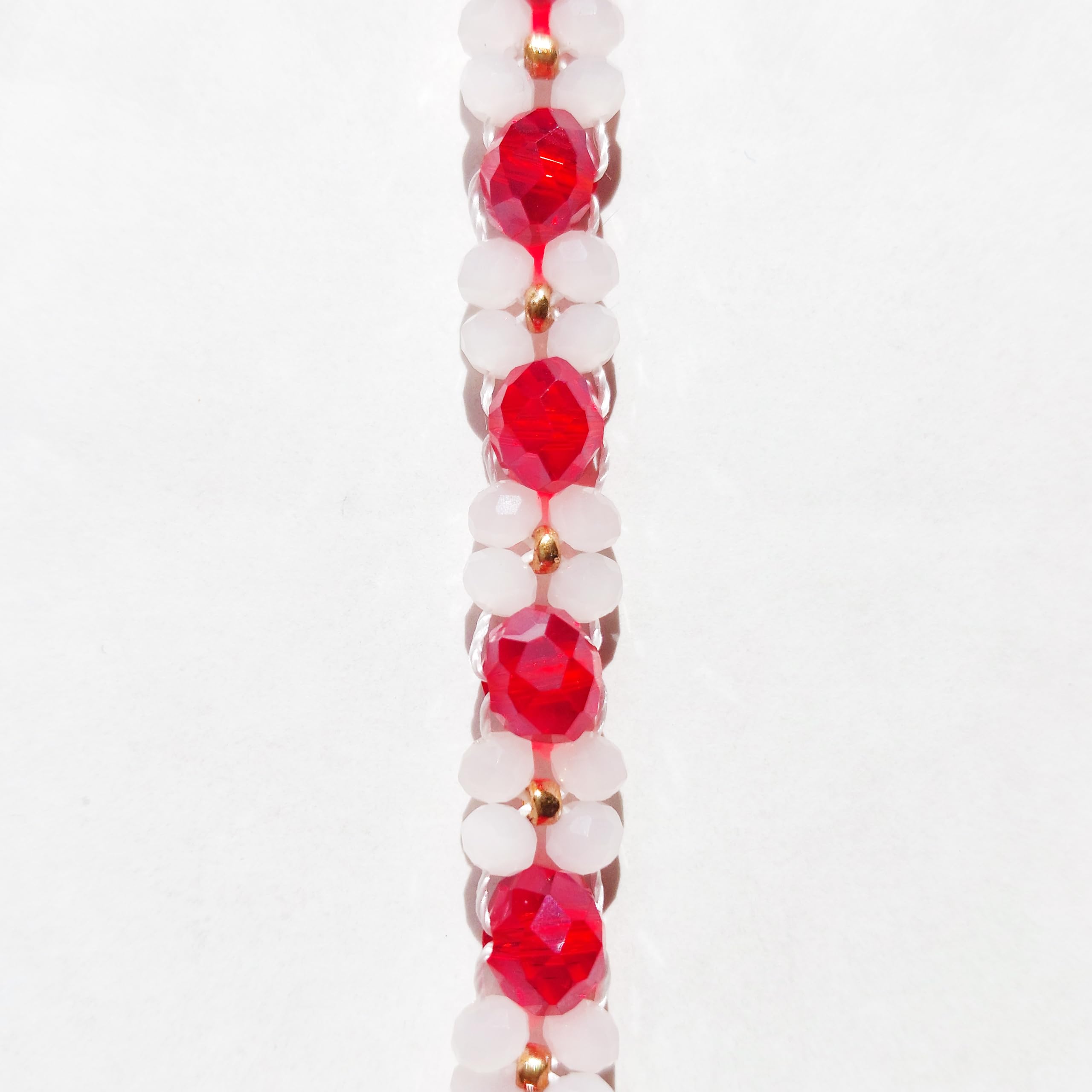 Handmade Christmas Phone Charm Lanyard with Crystal Beads & Alloy Charms - Aesthetic Holiday Gift for Men, Women, Boys, Girls (Gender Neutral) - Perfect for Phone Accessories, Party Favors & Stocking Stuffers