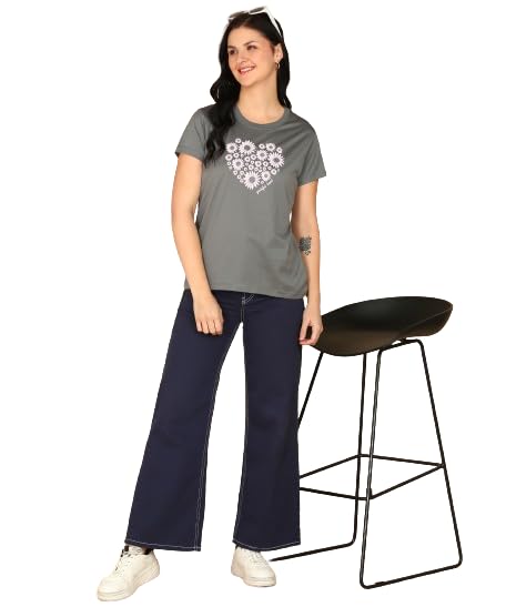 CLOVERCRAFTY Women's Casual Cotton Tops - Breathable Summer Shirts for Everyday Wear | Perfect for Office, Travel & Weekend Outfits