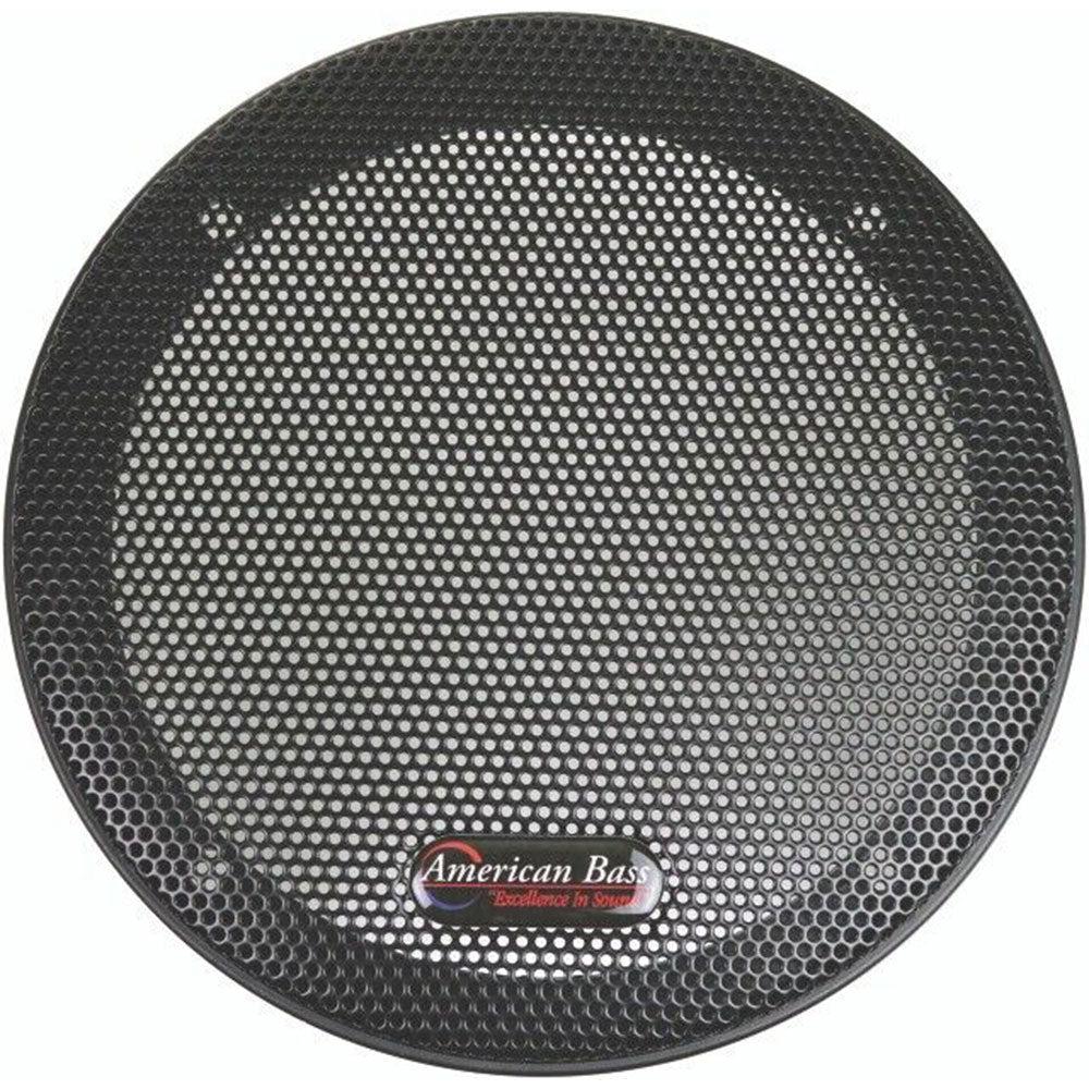 American Bass SQ6B 300W 6.5 Inch Single 8 Ohm Midrange Speaker - High Power Car Audio Mid Bass Driver for Enhanced Sound Quality in Vehicles & Home Theater Systems