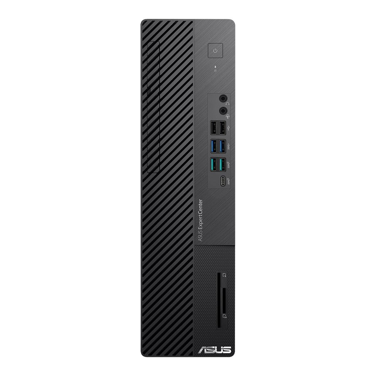 ASUS ExpertCenter D500SD Compact Business Desktop PC - Intel Core i5-12400 Processor, 8GB DDR4 RAM, 512GB PCIe SSD, TPM Security, Windows 11 Pro (Black) | Ideal for Office Work, Home Office & Small Business Computing