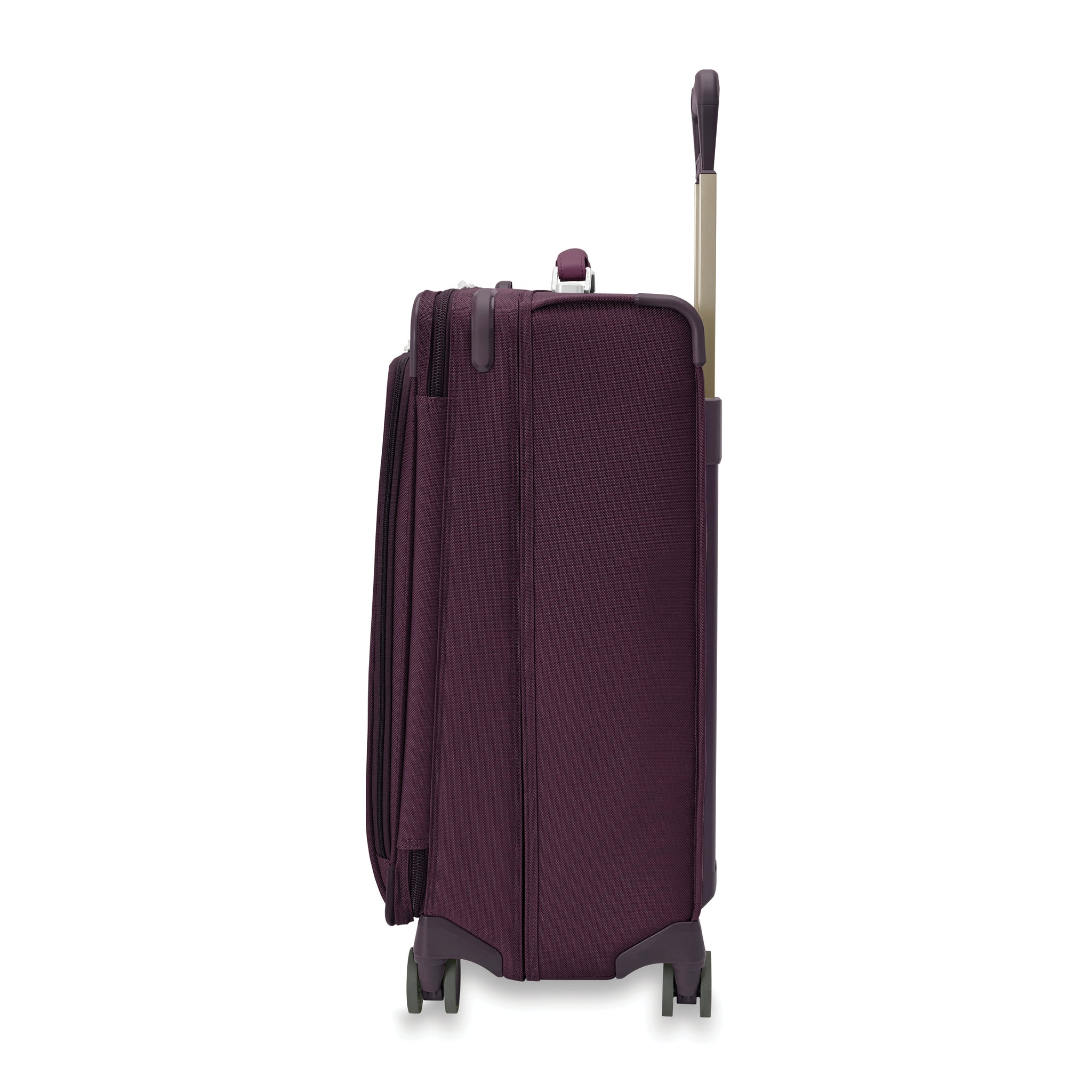 Briggs & Riley Baseline Medium Expandable Spinner Luggage - Lightweight Durable Carry-On Suitcase for Business Travel & Vacation | Perfect for Airplane Overhead Bin & Weekend Getaways