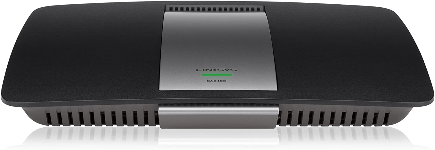 Linksys AC1200 Smart WiFi Router - Dual Band Wireless Internet Router for Home | 802.11ac | Gigabit Ethernet Ports | Works with Alexa | Certified Refurbished Black | Ideal for Streaming, Gaming & Smart Home Devices