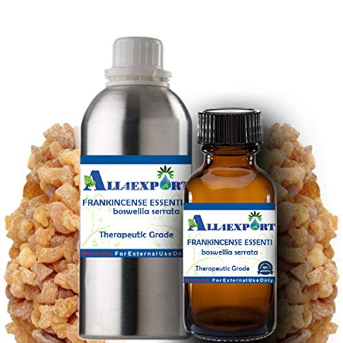 Pure Frankincense Essential Oil - 100% Natural Boswellia Sacra Undiluted 10ml for Aromatherapy, Relaxation & Skin Care