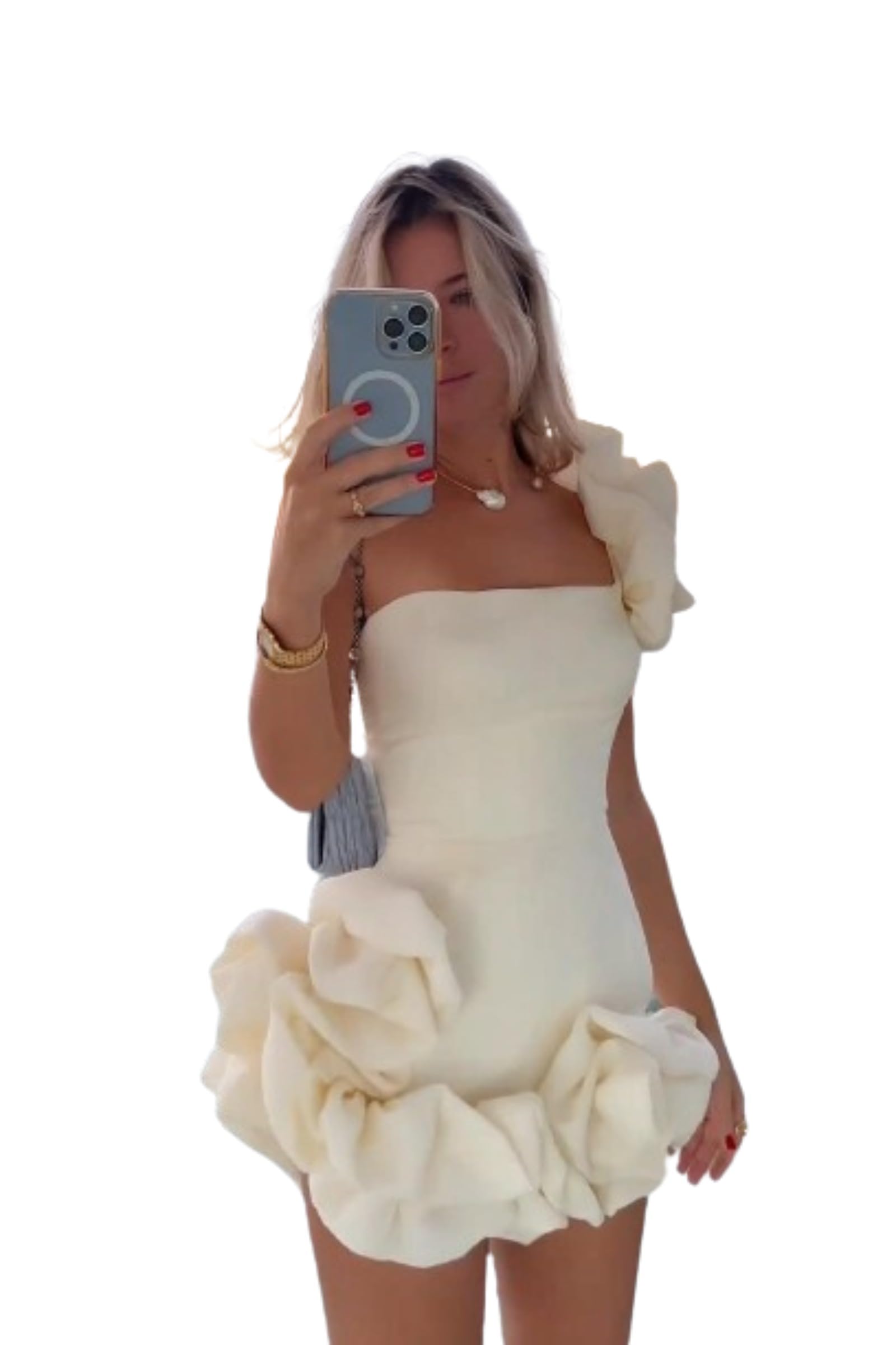 Sexy Off Shoulder Wrap Mini Dress for Women - Asymmetrical Hem Sleeveless Summer Dress for Vacation, Wedding & Party | Perfect for Beach Outings, Date Nights and Special Occasions