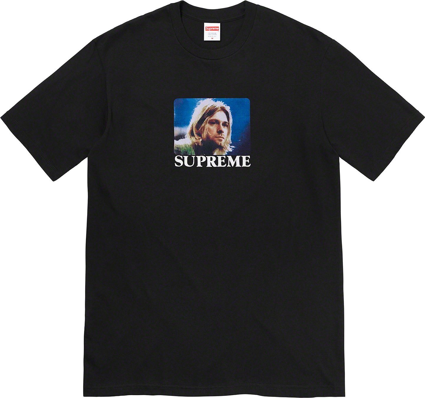 Supreme Kurt Cobain T-Shirt Black | Vintage Grunge Band Tee for Men & Women | Perfect for Concerts, Casual Wear & Nirvana Fans