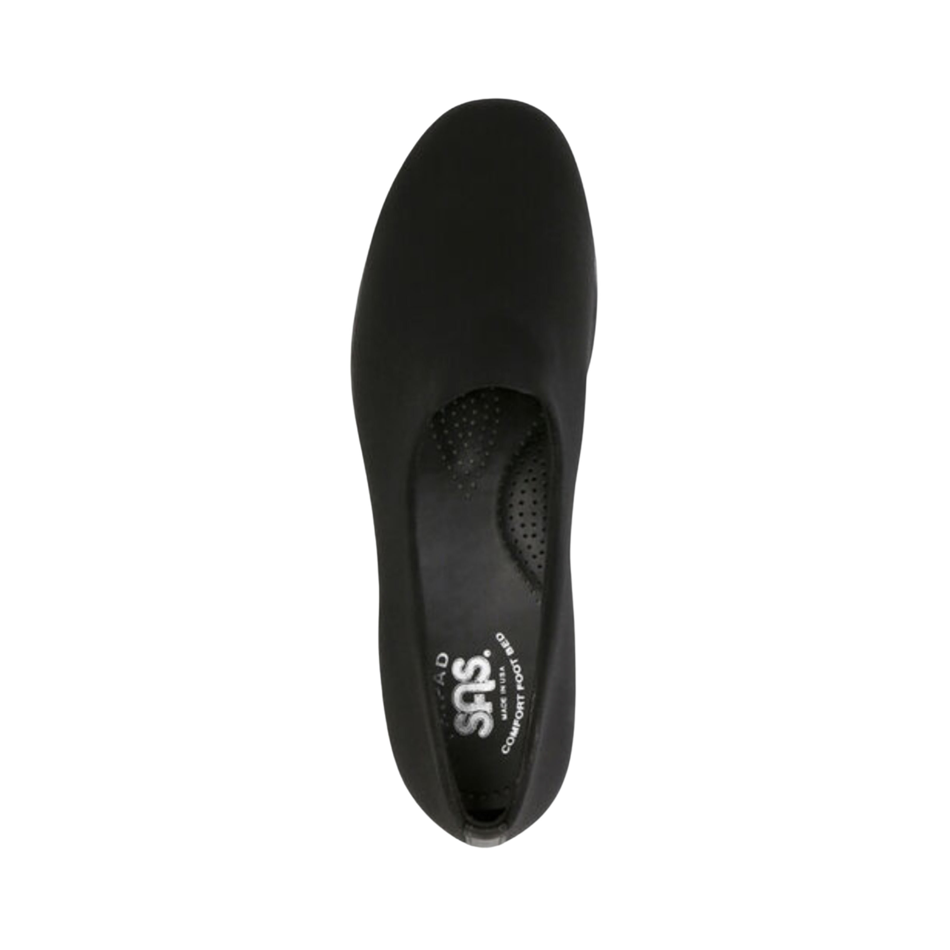 Women's Comfortable Slip-On Wedge Sandals - Black (Regular Width) for Casual Wear, Beach & Summer Outfits