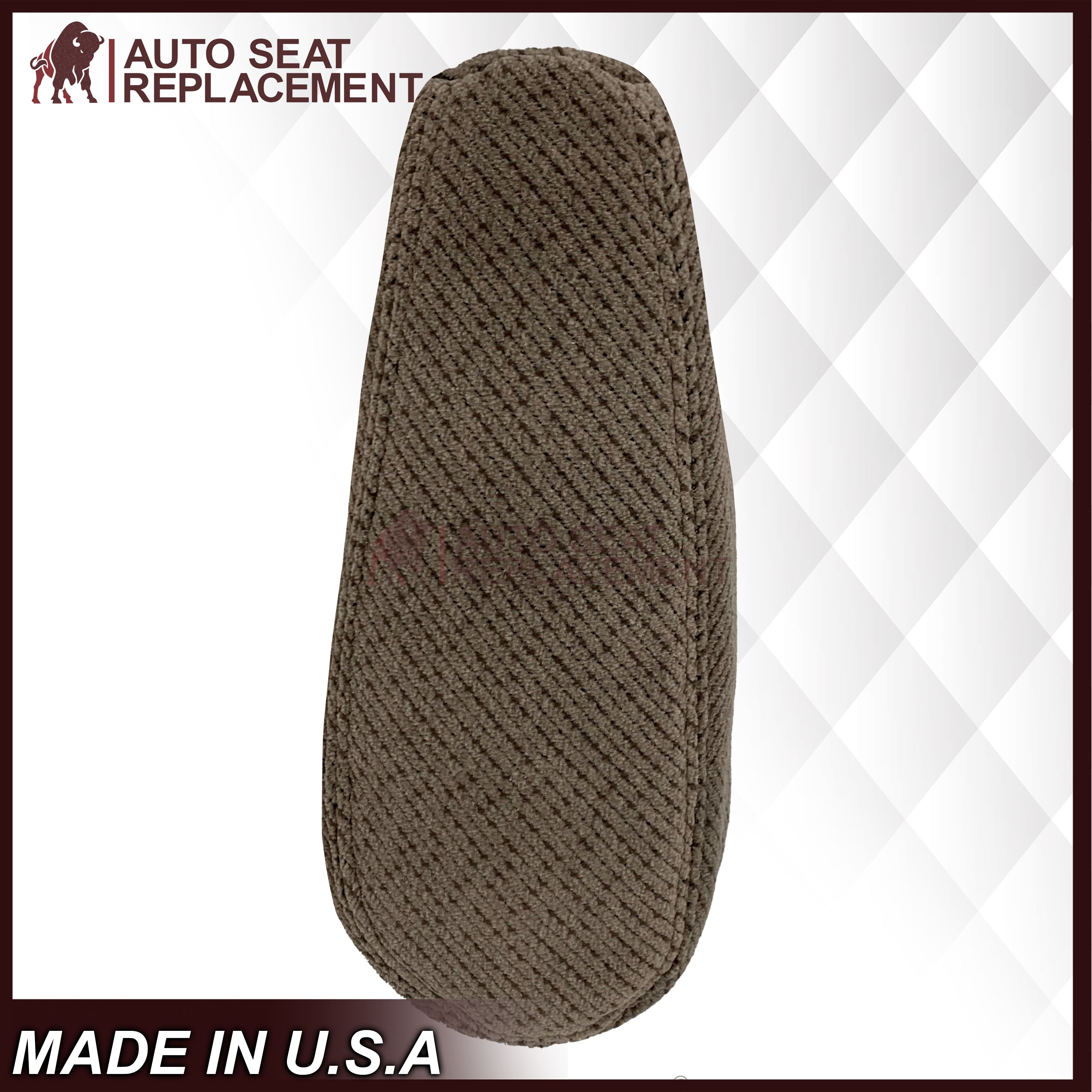 1995-1999 Chevy Tahoe & Suburban Tan Cloth 60/40 Split Front Seat Covers - OEM Style Replacement for Comfort & Protection - Perfect for Road Trips, Camping & Daily Commutes