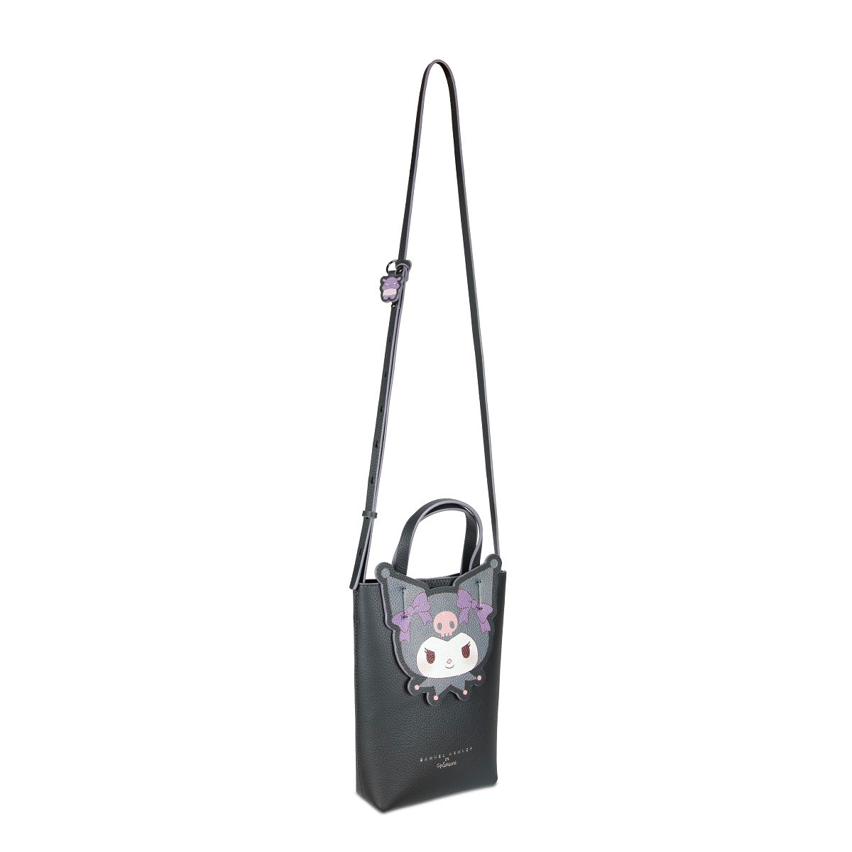 Samuel Ashley x Sanrio Characters Genuine Leather Phone Pouch - Cute Kawaii Wallet Case for iPhone & Android - Perfect for Travel, Work & Everyday Use