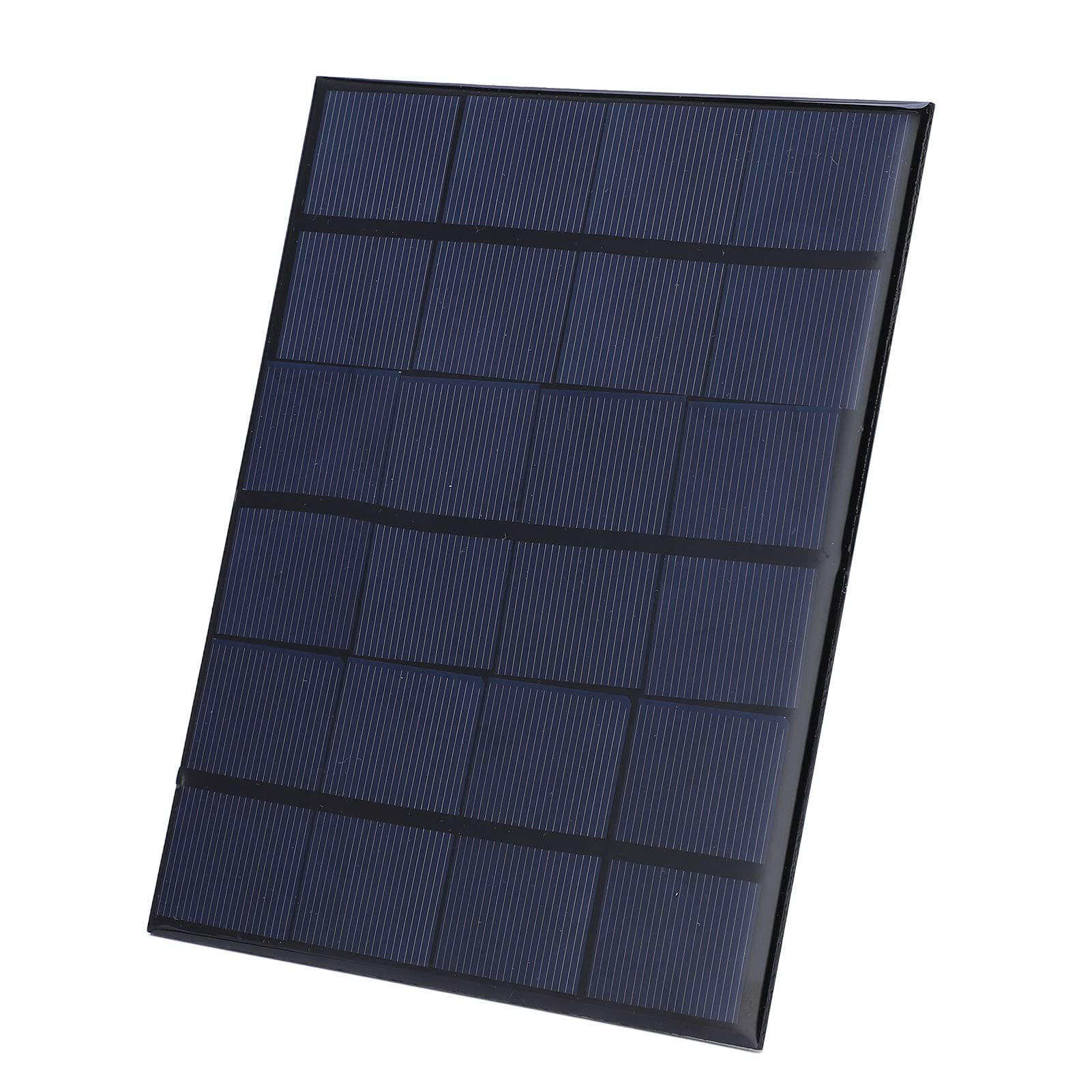6V Mini Solar Panel Portable Charger - Waterproof Solar Power Bank for Phones, Tablets, USB Devices - Perfect for Camping, Hiking & Emergency Power Outages