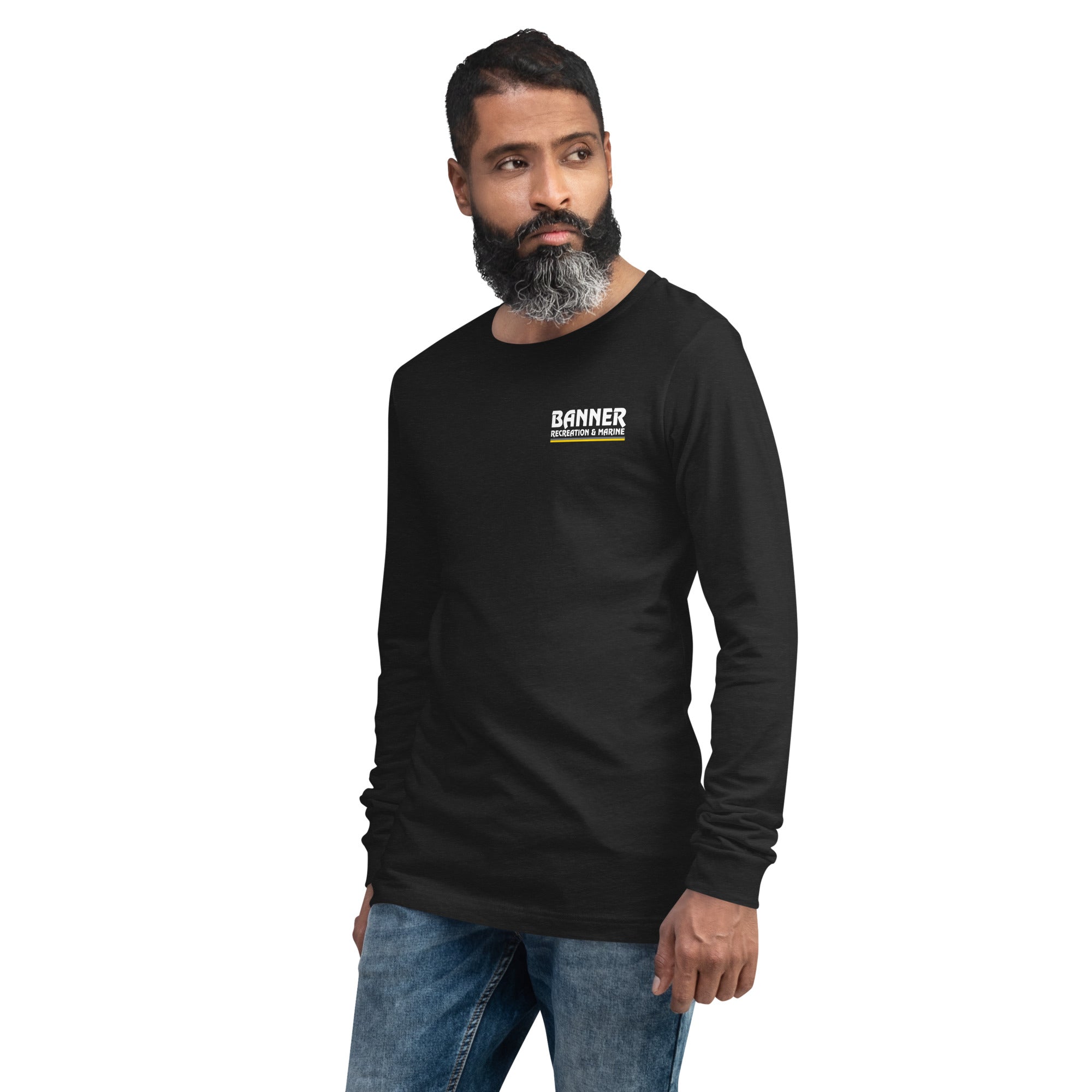 Unisex Long Sleeve T-Shirt - Comfortable Cotton Crewneck Tee for Men & Women | Casual Wear, Layering, Everyday Outfits | Black