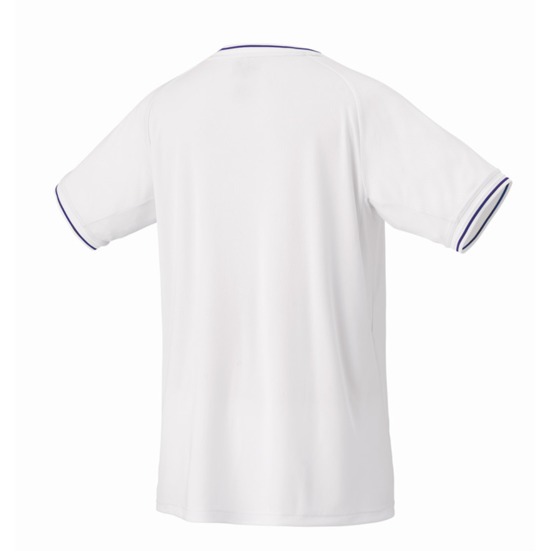 Yonex 10561 Men's Wimbledon Tennis Shirt - White | Breathable & Lightweight Performance Polo for Casual & Competitive Play