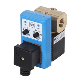 PneumaticPlus PEAD Electric Timer Controlled Compressed Air Tank Condensate Drain - 115V, 1/4
