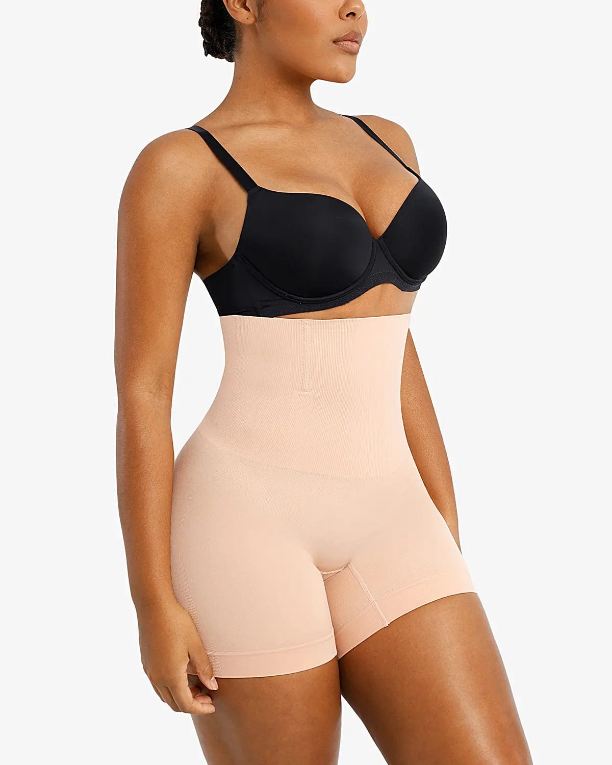 High Waist Sculpting Shorts for Women - Tummy Control Workout & Yoga Shorts - Comfortable & Breathable for Gym, Running & Lounge Wear