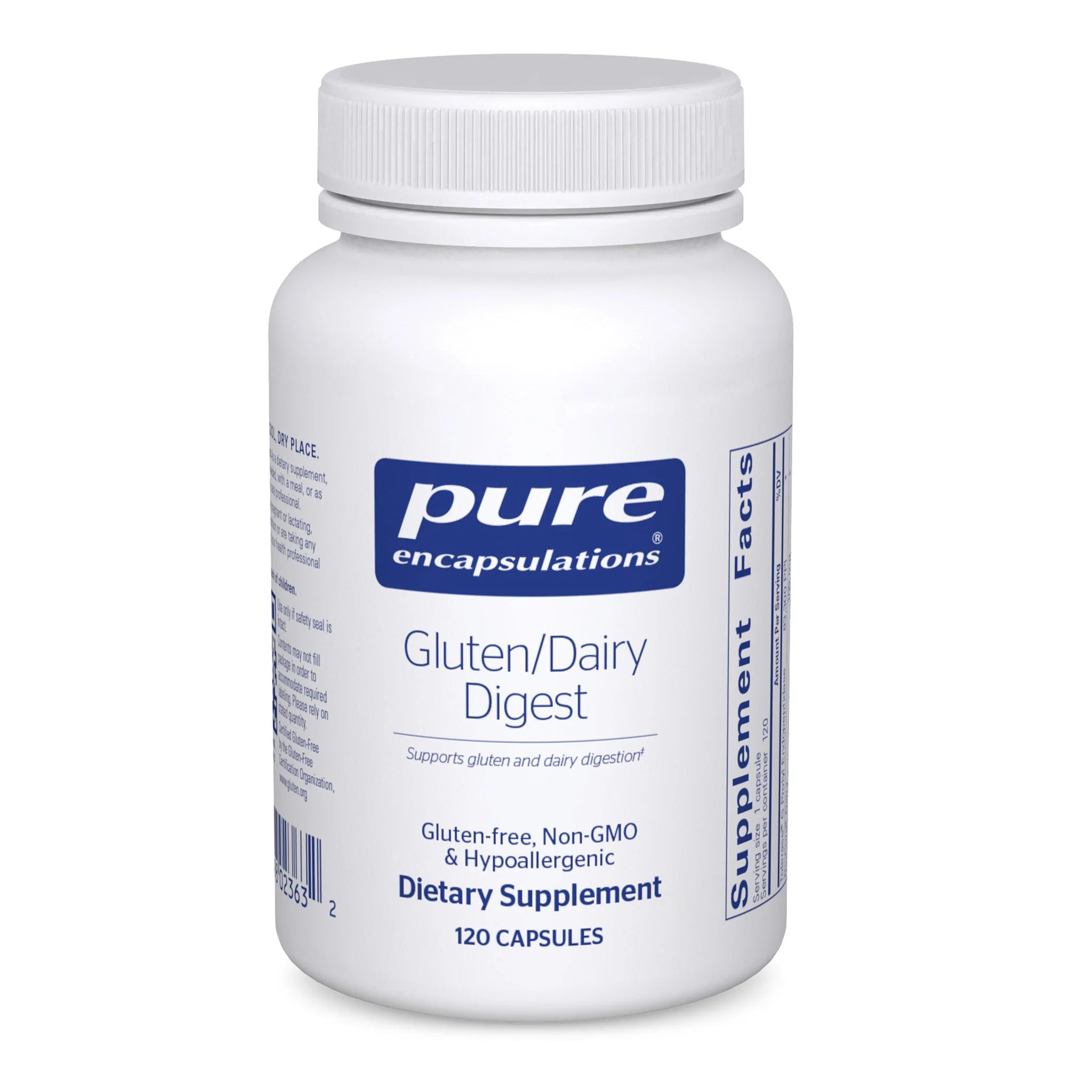 Gluten-Free & Dairy-Free Digestive Enzyme Supplement for Sensitive Stomachs - Supports Digestion & Gut Health - Ideal for Food Intolerance & IBS Relief