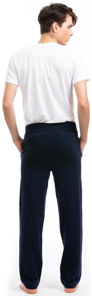 Premium 100% Cashmere Men's Jogger Pants with Side Pockets - Ultra Soft, Breathable & Comfortable Slim Fit Sweatpants for Lounge, Travel & Workout