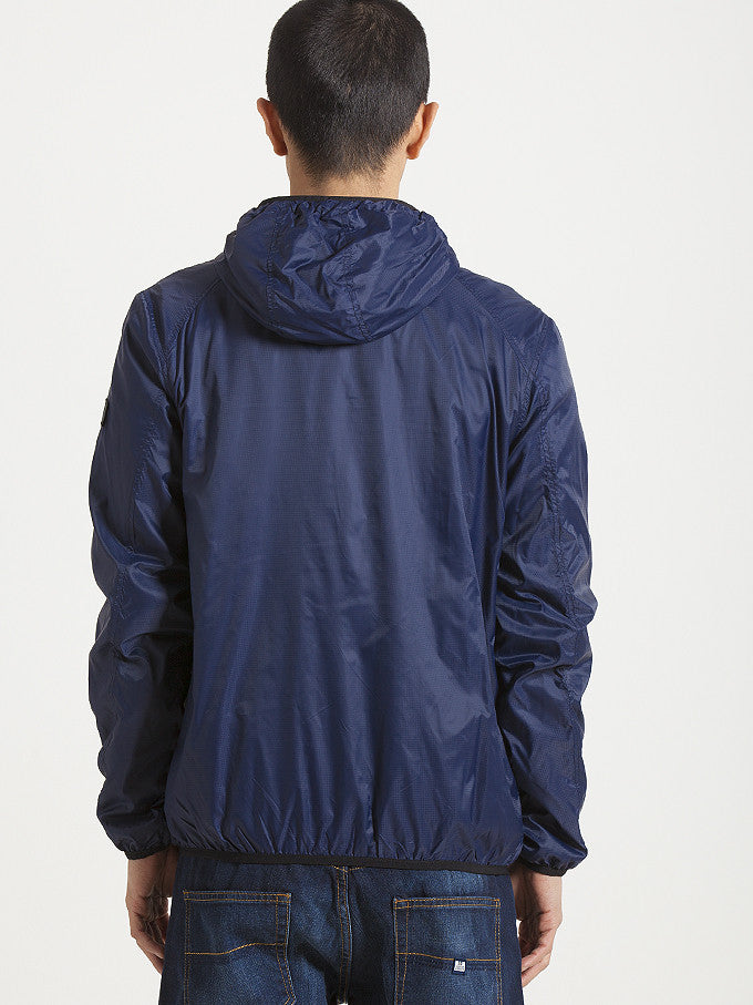 Weekend Offender Mai Tai Jacket - Navy Blue Lightweight Bomber Jacket for Men | Casual Streetwear & Night Out Style