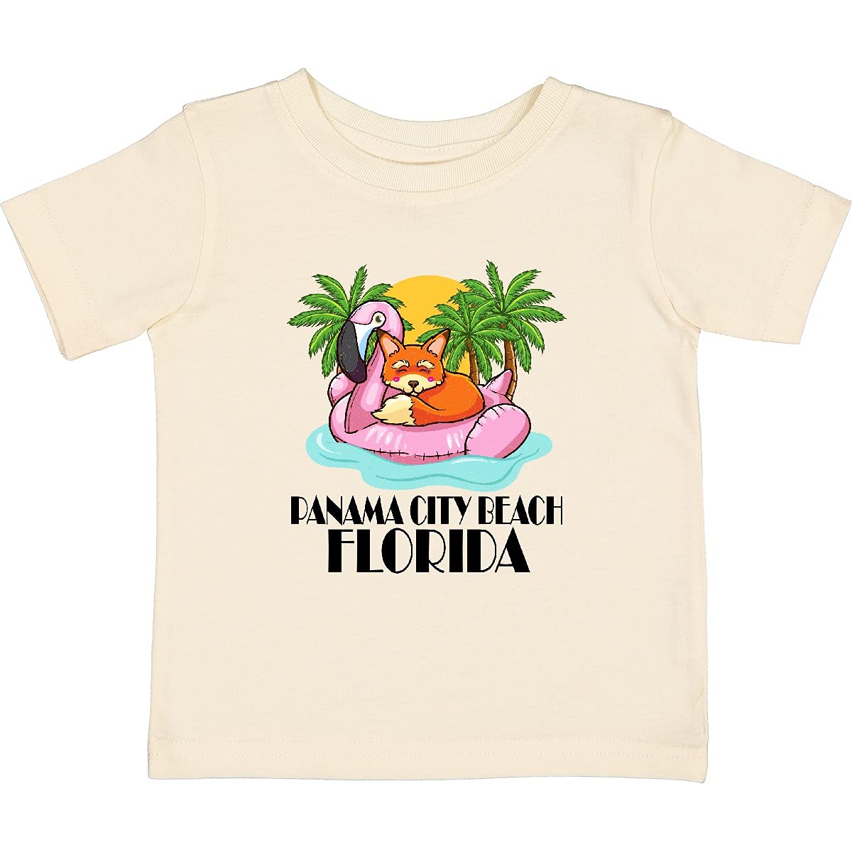 Inktastic Panama City Beach Vacation Baby T-Shirt - Cute Florida Travel Souvenir for Infants & Toddlers - Perfect for Beach Trips, Family Photos & Summer Outfits