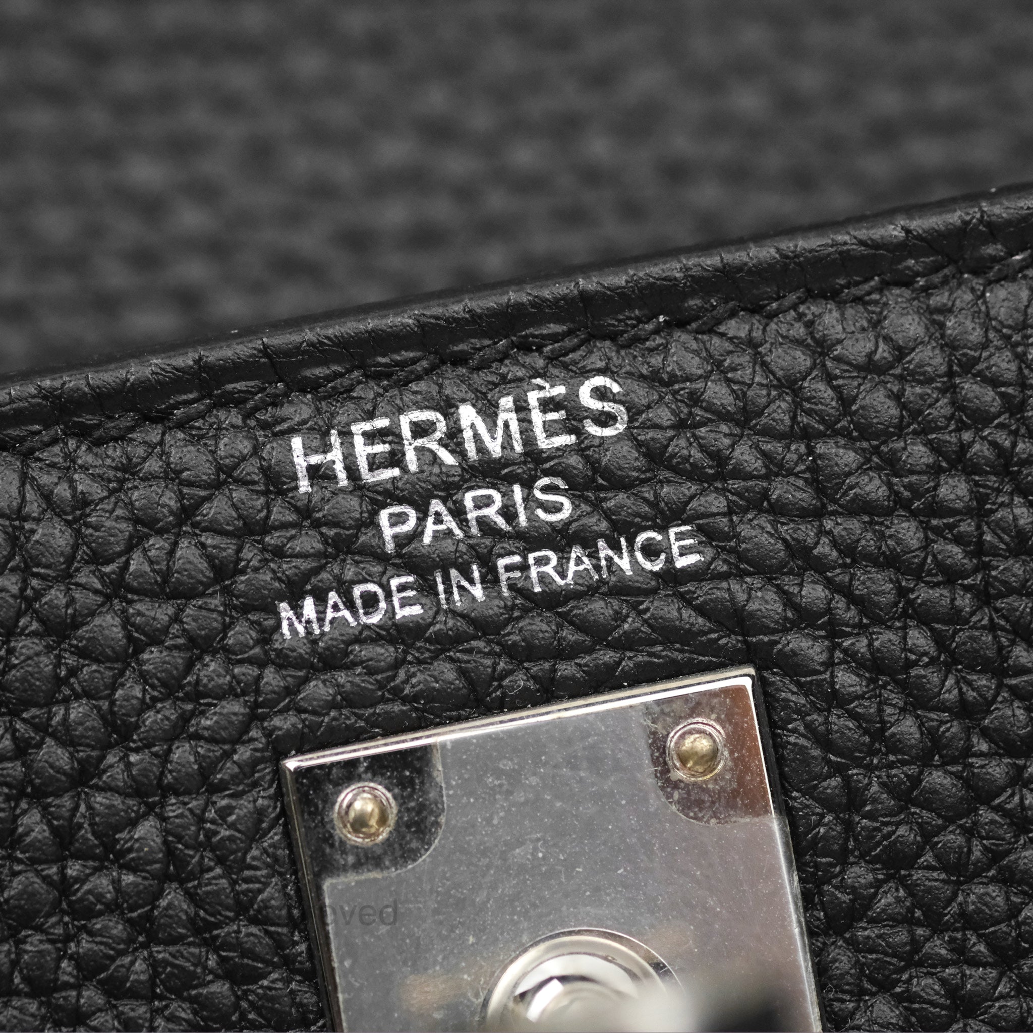 Authentic Hermès Retourne Kelly 25 Handbag - Black Togo Leather with Palladium Hardware | Luxury Designer Bag for Women | Perfect for Work, Evening Events & Special Occasions