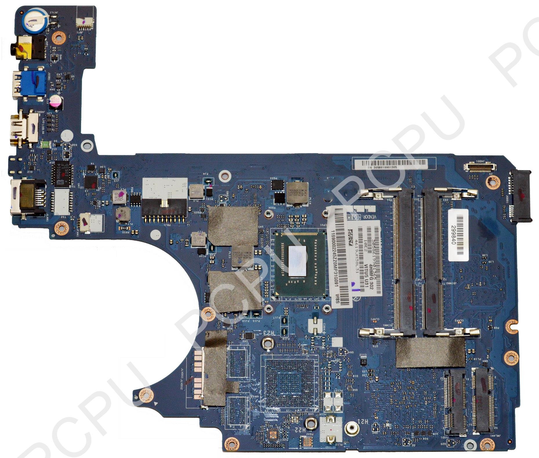 Lenovo Ideapad U510 Laptop Motherboard with Intel Core i5-3337U 1.8GHz Processor - Replacement Part for Laptop Repair & Upgrades | Compatible with Ideapad U510 Series