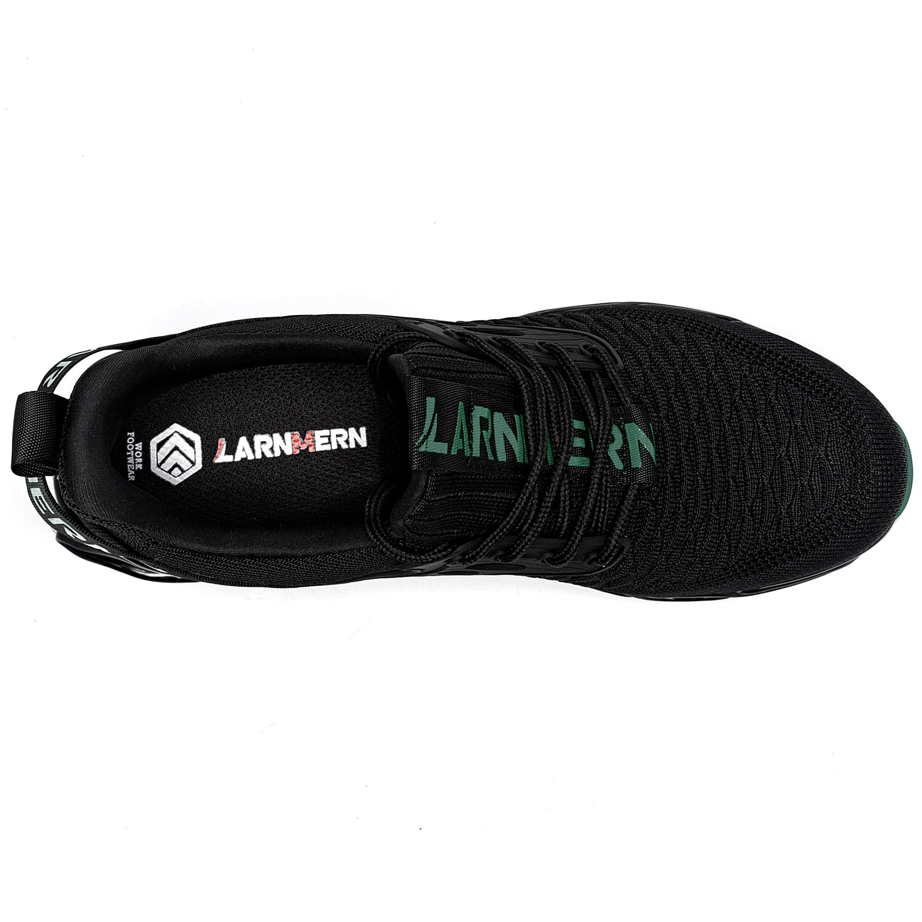 LARNMERN Steel Toe Work Shoes for Men & Women - Lightweight, Comfortable & Breathable Safety Sneakers - Perfect for Construction, Warehouse & Outdoor Work