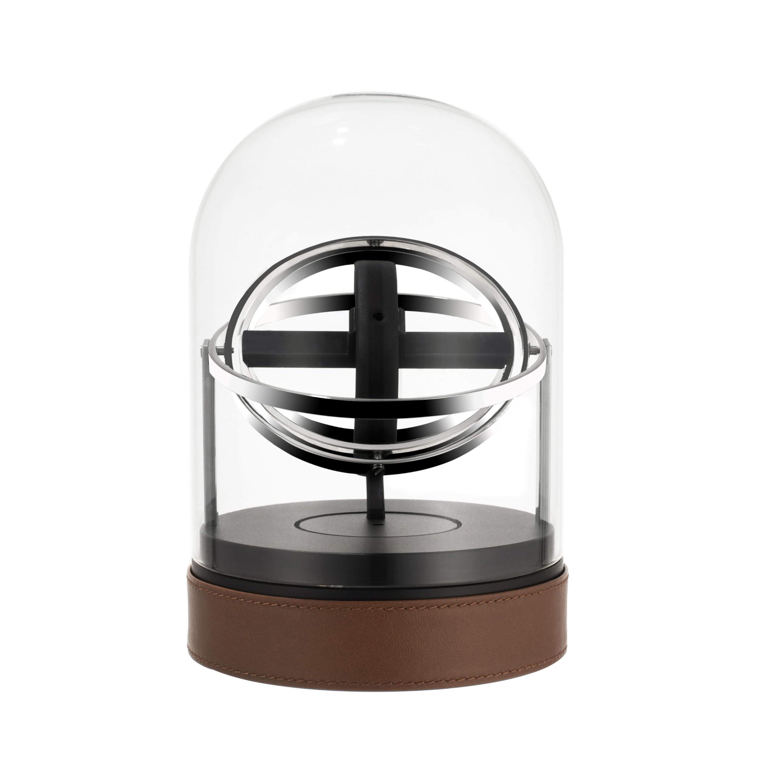 Orbit Watch Winder with 5000mAh USB Rechargeable Power Bank - Automatic Watch Winder for Men, Luxury Birthday Gift for Him, Perfect for Watch Collectors & Travel Use