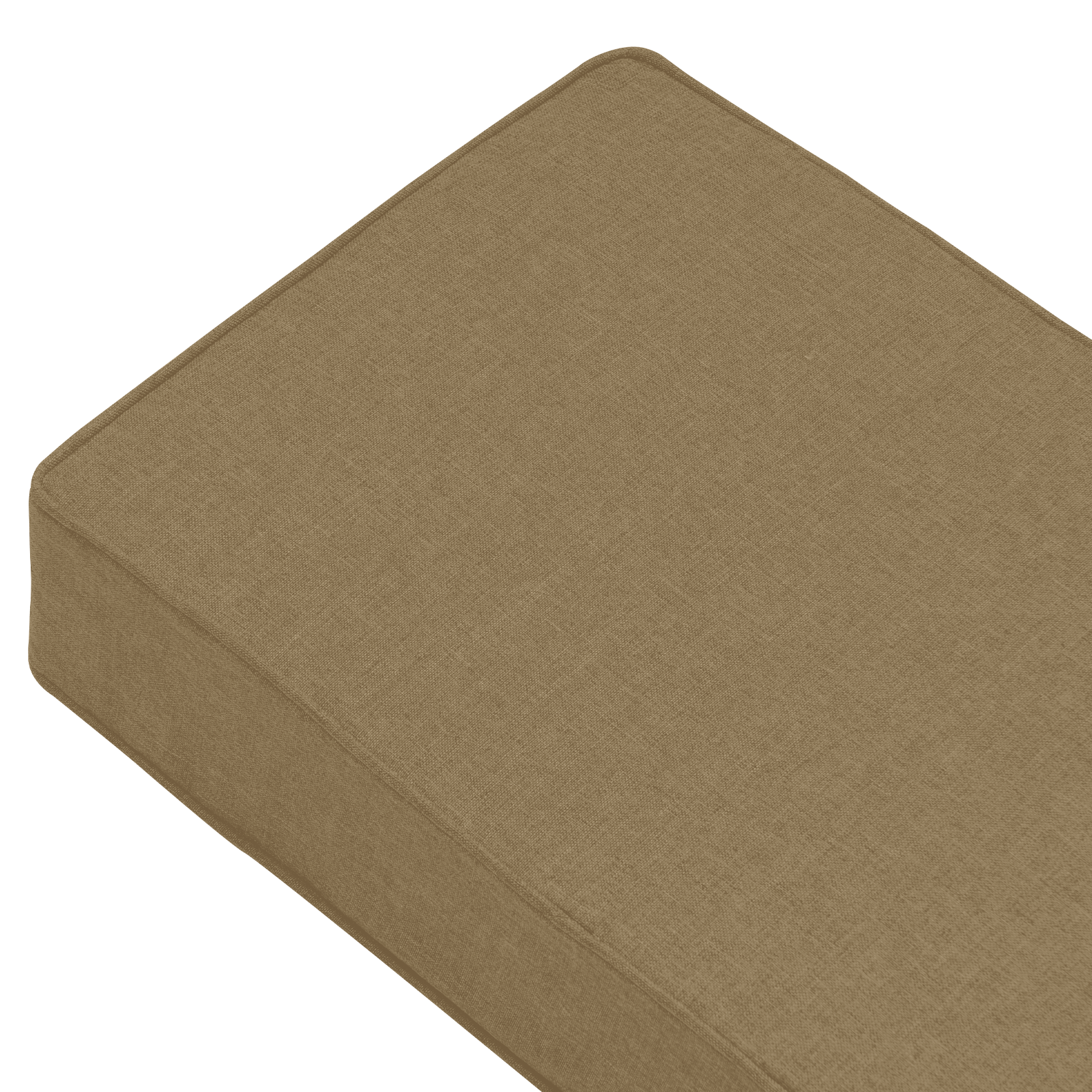 Linara Custom Bench Cushion - Premium Khaki Sofa & Chair Pads for Patio Furniture - Waterproof & Comfortable Outdoor/Indoor Seat Cushions for Garden, Deck, Porch & Living Room