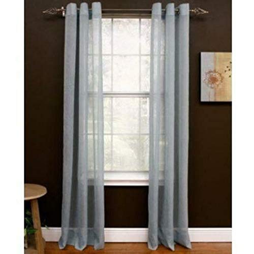 Miller Preston Rod Panel Curtains - Light Blue Window Treatments for Living Room & Bedroom | Blackout & Sheer Drapes for Home Decor
