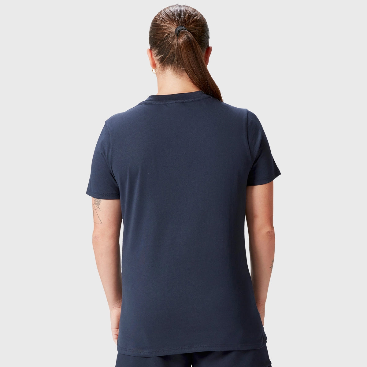 Canterbury British & Irish Lions Women's Cotton T-Shirt - Navy Blue Casual Sports Tee for Rugby Fans & Athletic Wear