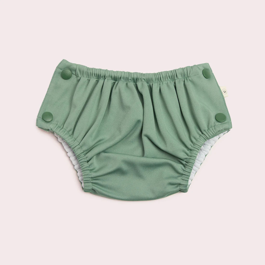 EcoNaps Reusable Swim Diaper for Babies | Soft & Eco-Friendly Olive Green | Perfect for Pool, Beach & Water Play