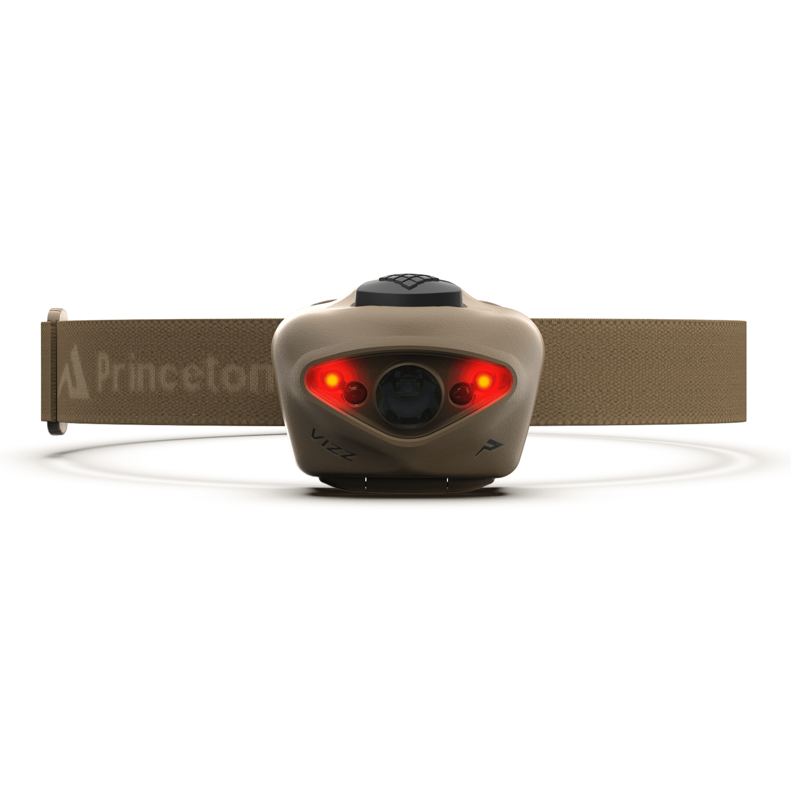 Princeton Tec Vizz 550 RGB Headlamp - 550 Lumens Ultra Bright LED Light with 33 Hours Runtime - Perfect for Camping, Hiking, Running & Outdoor Adventures