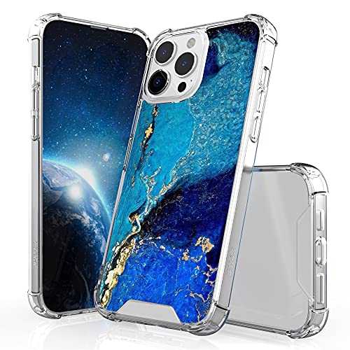Blue Gold Marble