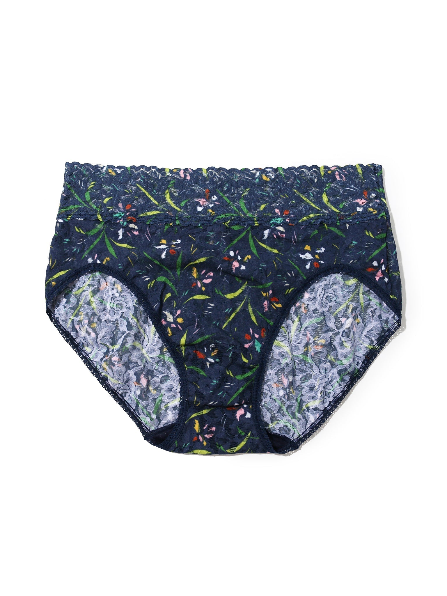Printed Signature Lace® French Brief - Elegant Women's Underwear for Comfort & Style | Perfect for Everyday Wear, Special Occasions & Bridal Lingerie