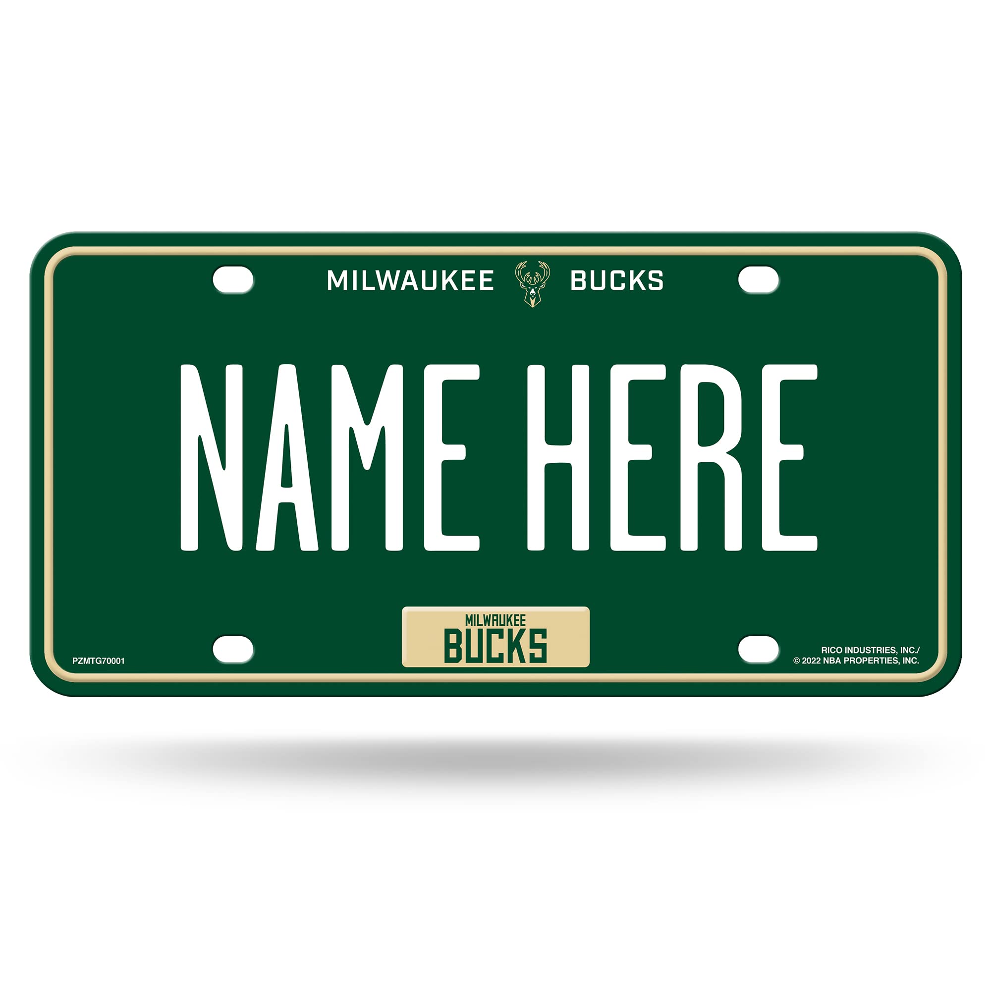 NBA Teams Personalized Metal Auto License Plate 8.5