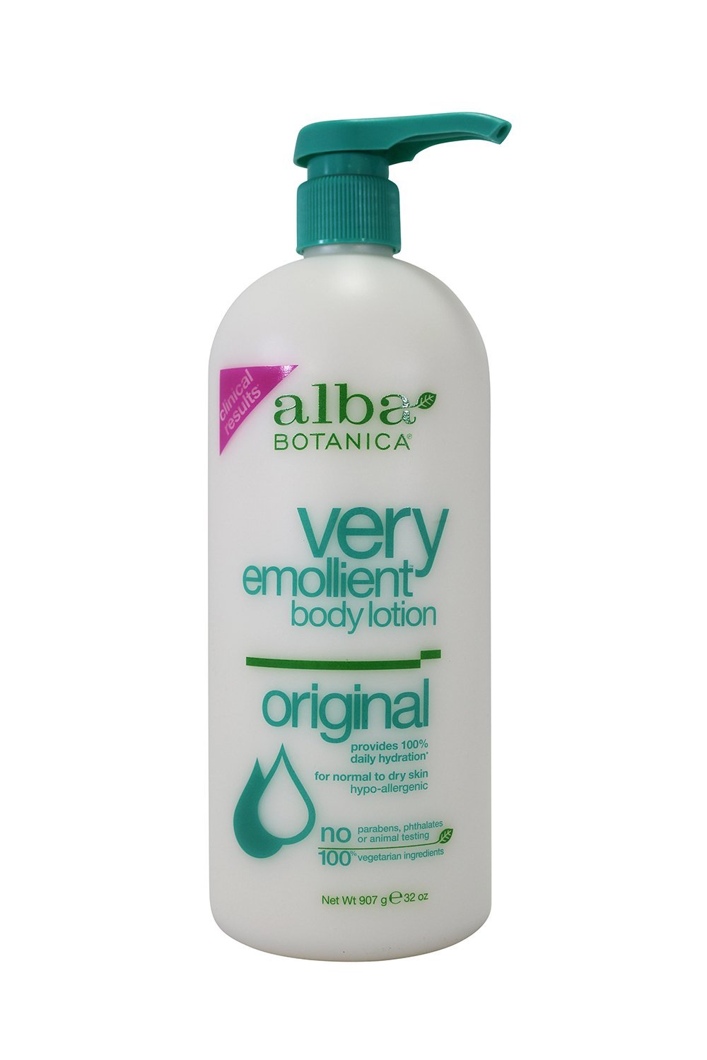 Alba Botanica Emollient Body Lotion - Hydrating & Nourishing for Dry Skin | Perfect for Daily Moisturizing & After-Shower Care
