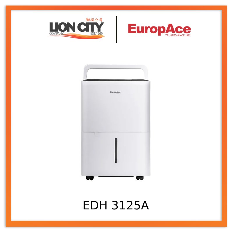 Europace EDH 3125A 12L Smart WiFi Dehumidifier - 3-in-1 Air Purifier & Humidifier for Home, Basement, Bedroom - Energy Efficient with App Control & Auto Shut Off