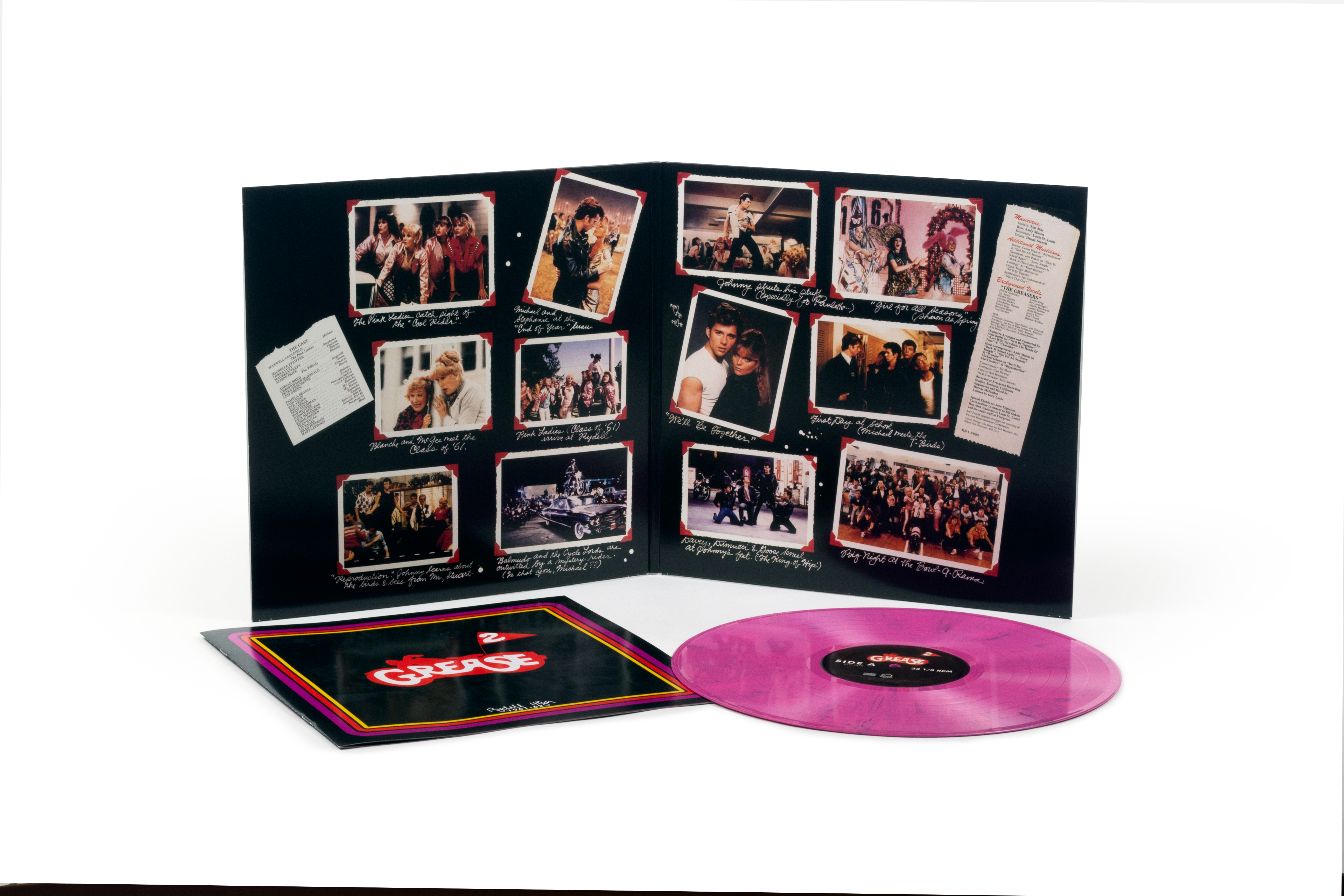 Grease 2 Original Motion Picture Soundtrack LP Vinyl Record - Mondo Exclusive Limited Edition - Perfect for 80s Music Collectors & Movie Memorabilia Fans